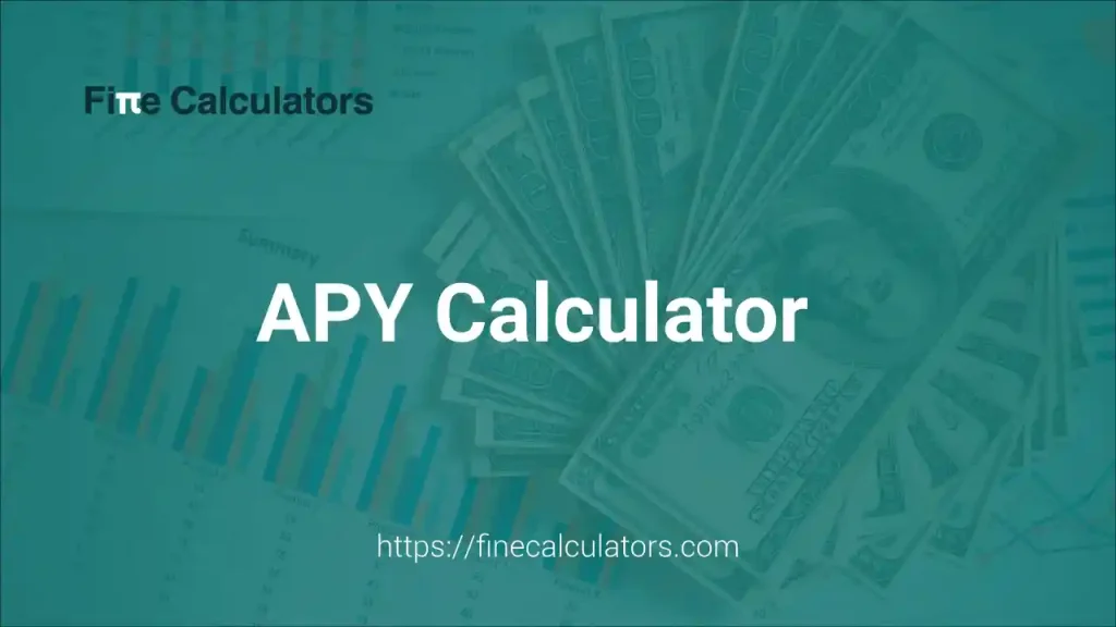 APY Calculator