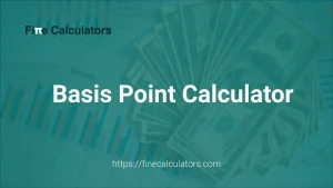 Basis Point Calculator