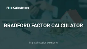 Bradford Factor Calculator