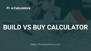 Build vs Buy Calculator