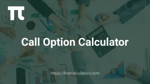 Call Option Calculator