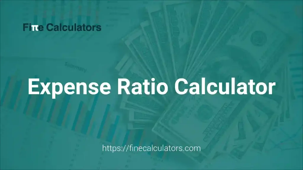 Expense Ratio Calculator