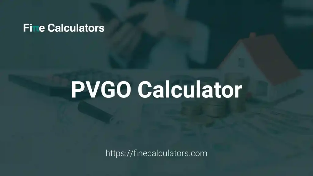 PVGO Calculator