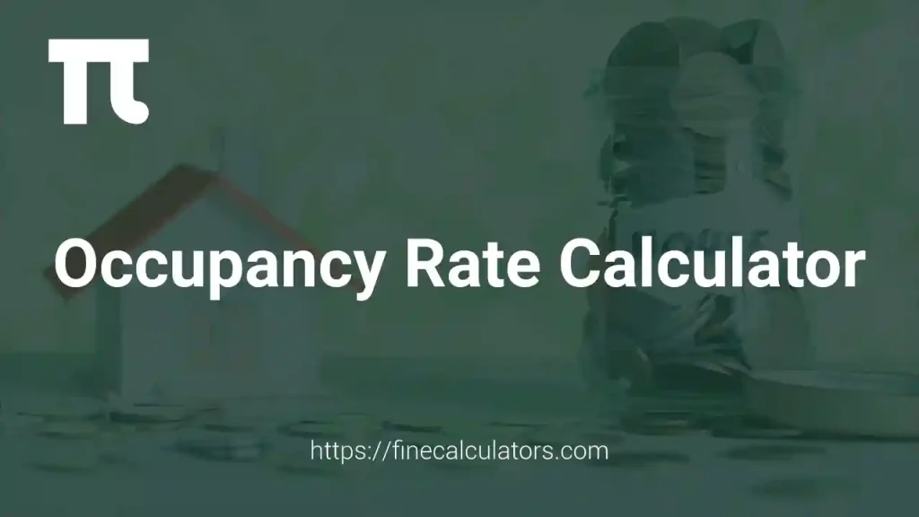 Occupancy Rate Calculator